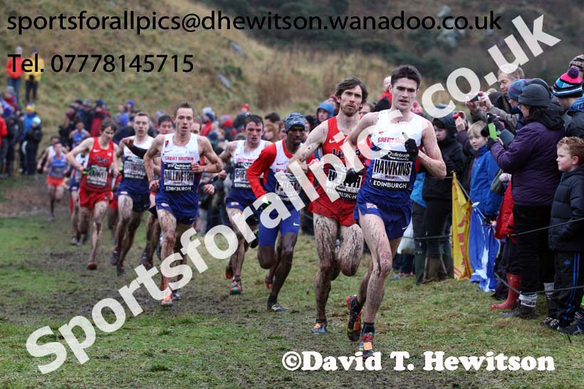 Senior mens Great Edinburgh Cross Country. Photo: David T. Hewitson/Sports for All Pics